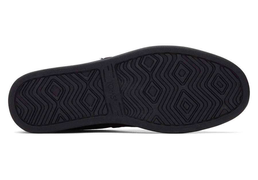 Alp Fwd All Black Recycled Cotton Canvas Bottom Sole View Opens in a modal