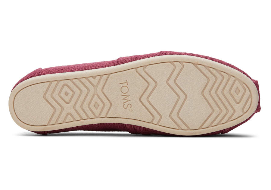 Alpargata Cupsole Rose Heritage Canvas Slip On Bottom Sole View Opens in a modal
