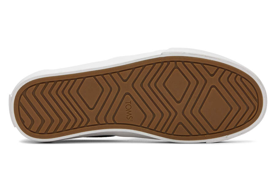 Fenix Platform Black Suede Slip On Sneaker Bottom Sole View Opens in a modal