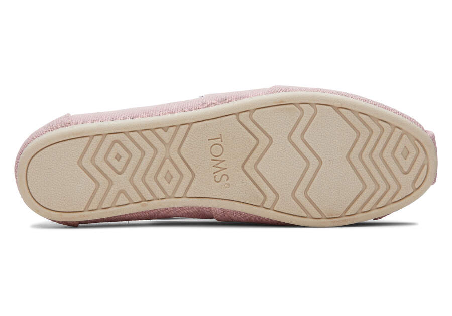 Alpargata Pink Heritage Canvas Bottom Sole View Opens in a modal