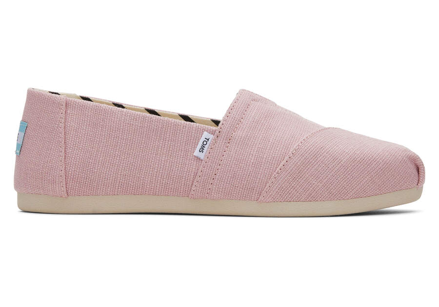 Alpargata Pink Heritage Canvas Side View Opens in a modal