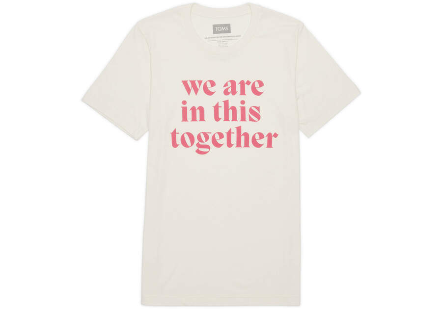 We Are In This Together Short Sleeve Crew Tee Front View Opens in a modal
