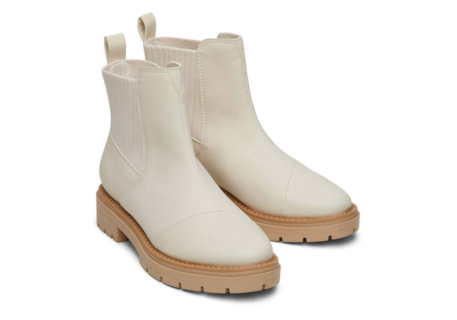 Cort Light Sand Vegan Boot Front View Opens in a modal