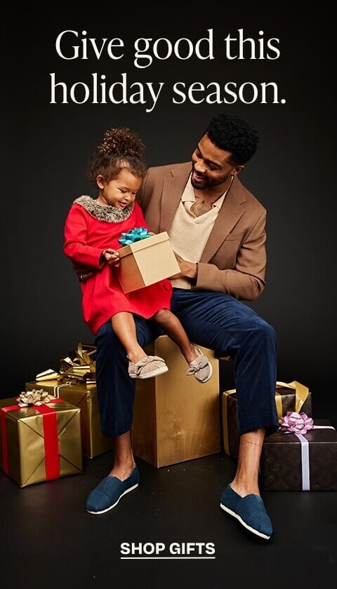 Give good this holiday season. Shop Gifts.